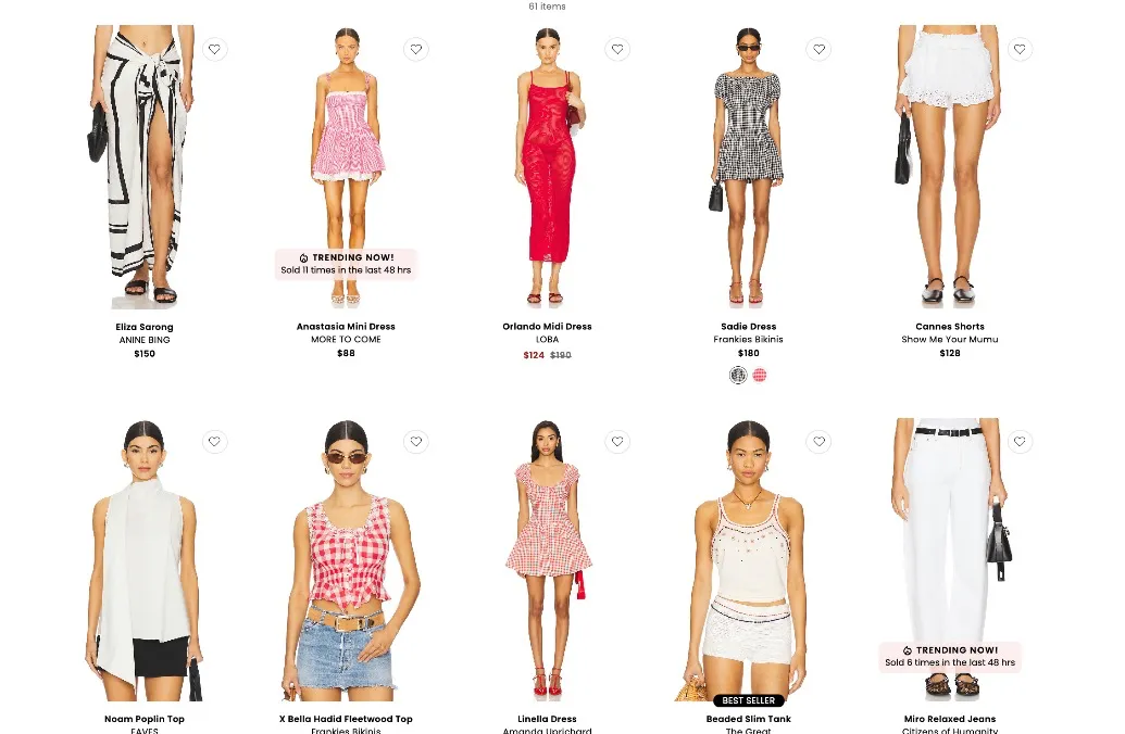 shop cotton from revolve