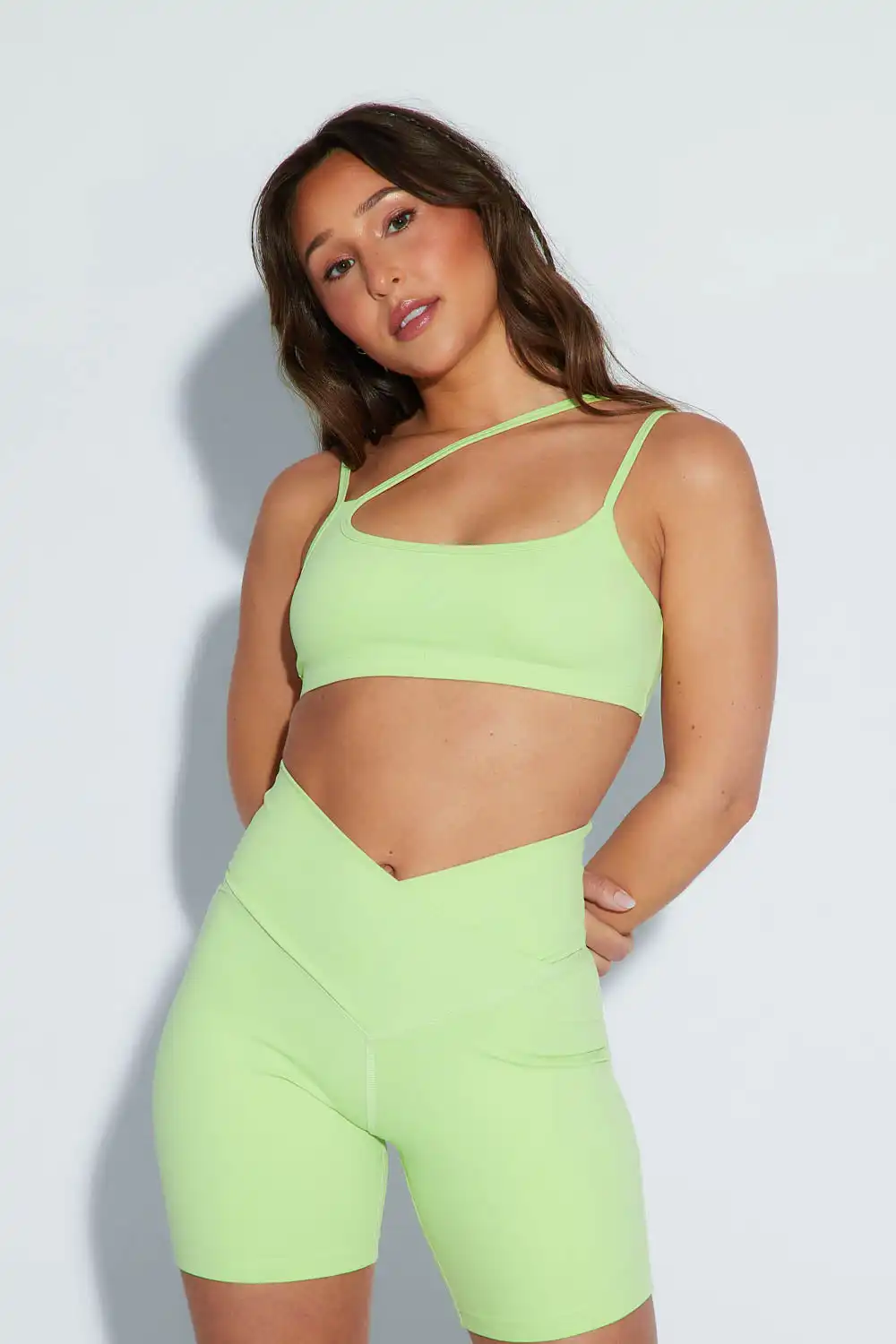 Isa Strappy Bralette / Pistachio