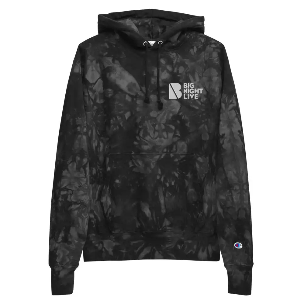 Big Night Live Black Tie-Dye Hoodie