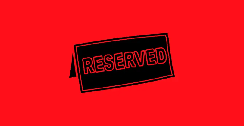 Make a Reservation