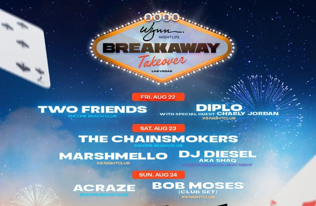 Wynn Nightlife x Breakaway Vegas Takeover
