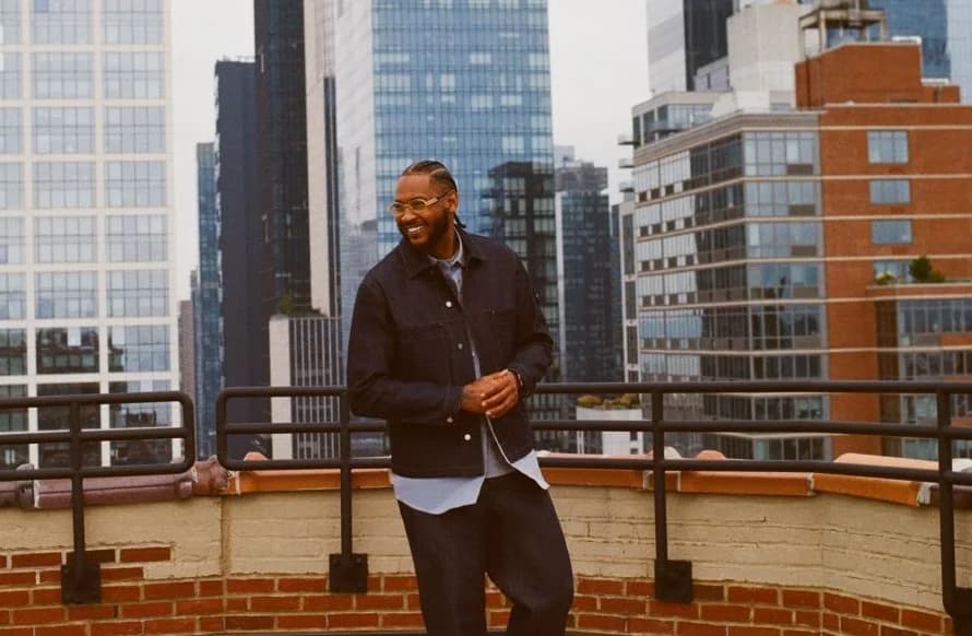 Mr Porter: Carmelo Anthony Is Having A Ball