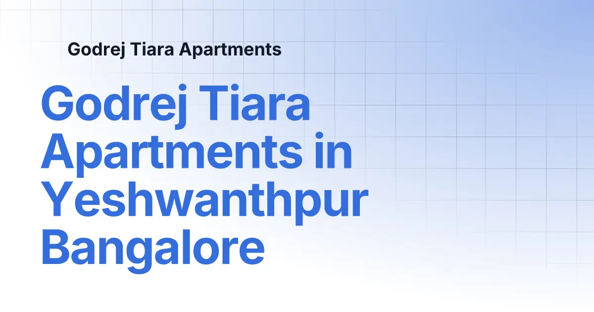 Apartments