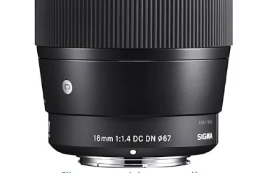 Sigma Objectif 16mm F1,4