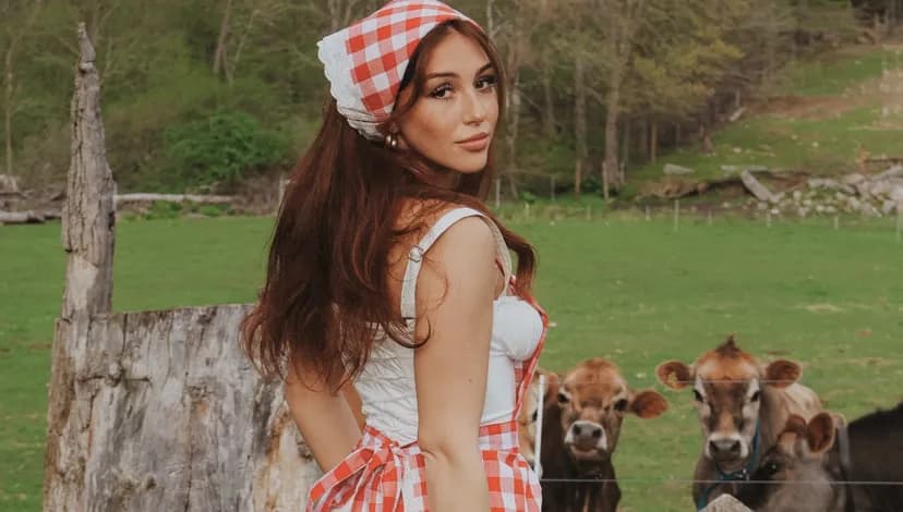 Gingham Apron Sets: Red & Blue
