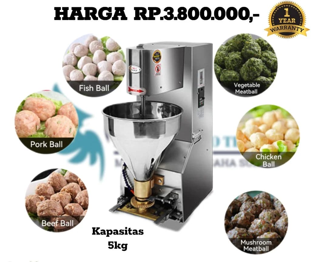 MESIN PENCETAK BAKSO MINI