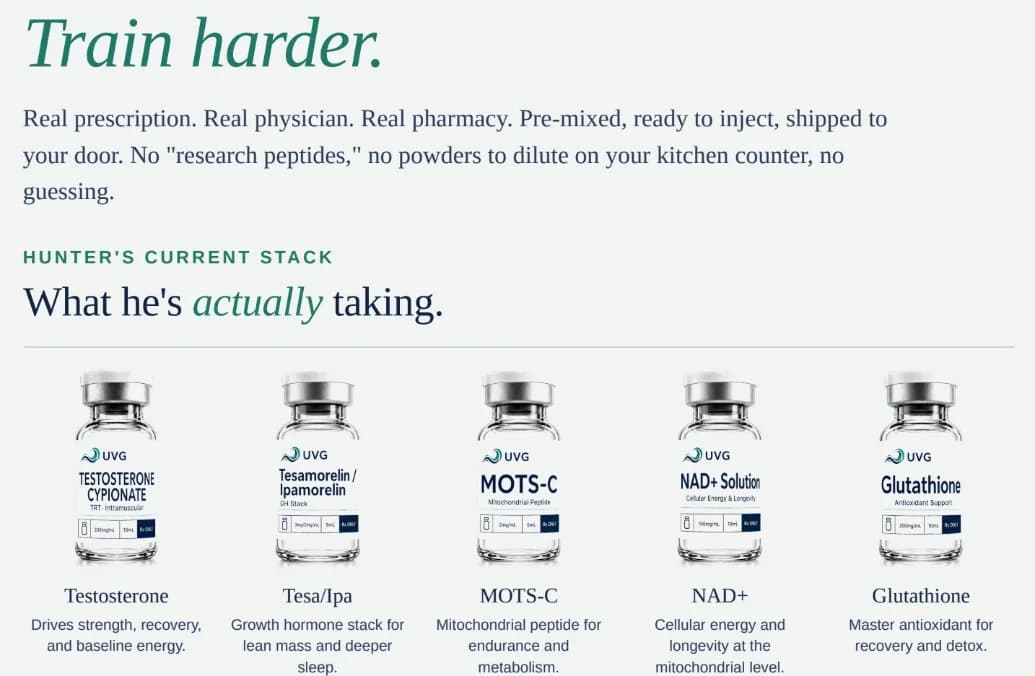 MY PEPTIDE STACK