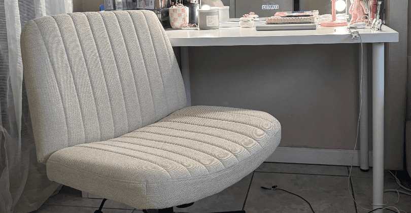 vanity comfy chair ✨🕯️
