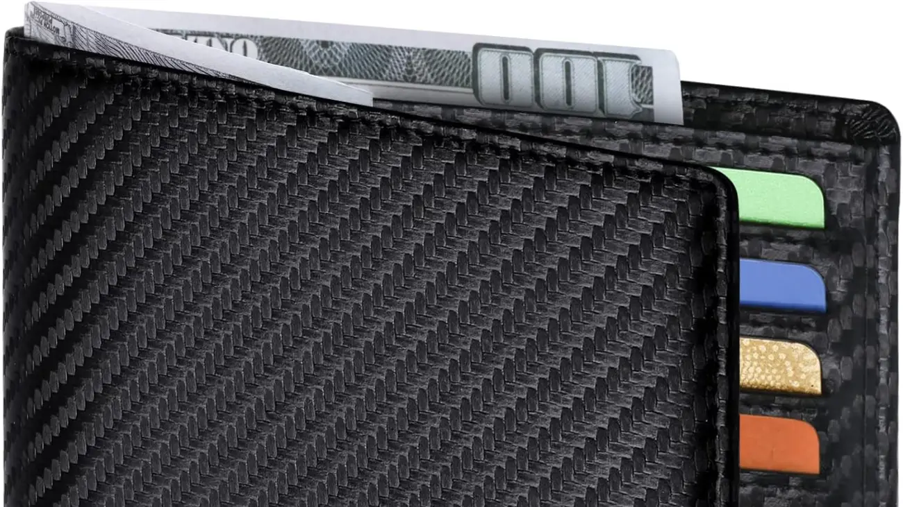 Slim Leather Wallet (Amazon)