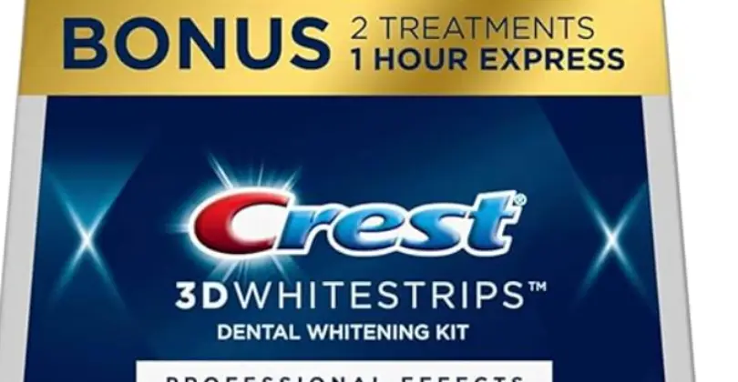 Crest 3D white strips