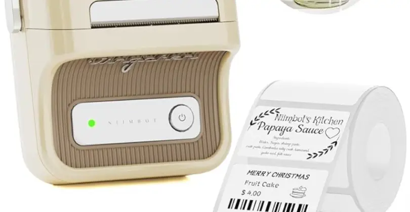 Bluetooth Portable Inkless Label Maker 