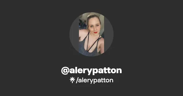 alerypatton | Instagram, TikTok | Linktree
