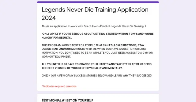 1 on 1 Coaching Application 