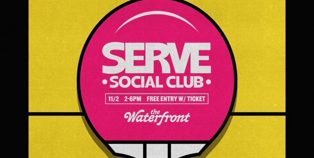 Serve Social Club | Ping Pong Pop-Up 11/2