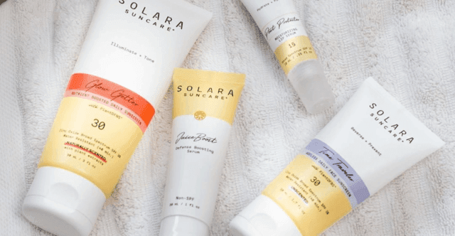 Suncare - SPF for face, body, and lips