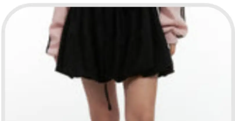 Corduroy Solid Mini Skirt CN412