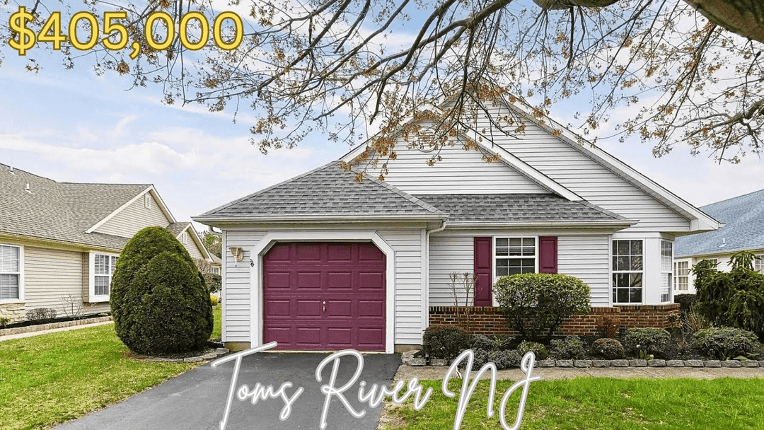$405,000 Rancher 55+ Toms River NJ