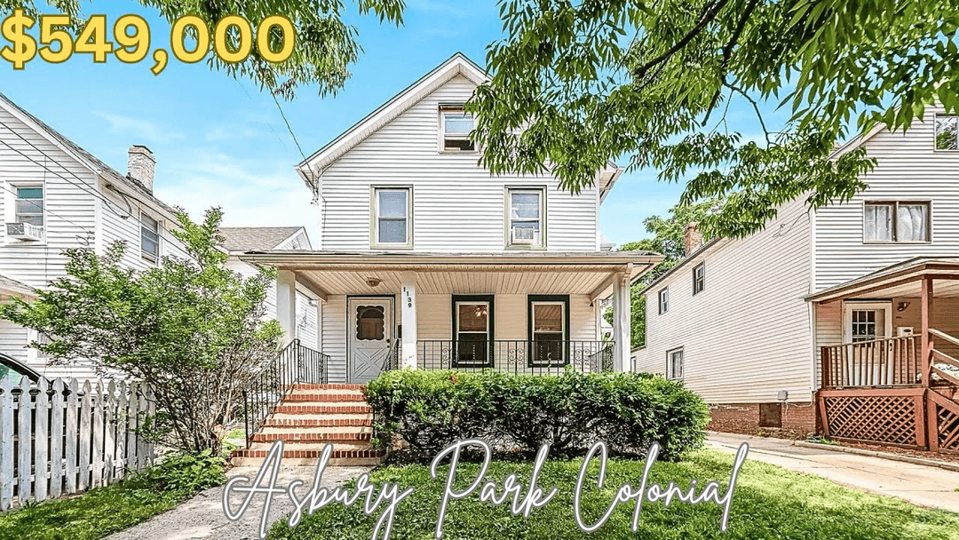 $549,000 Colonial in Asbury Park 