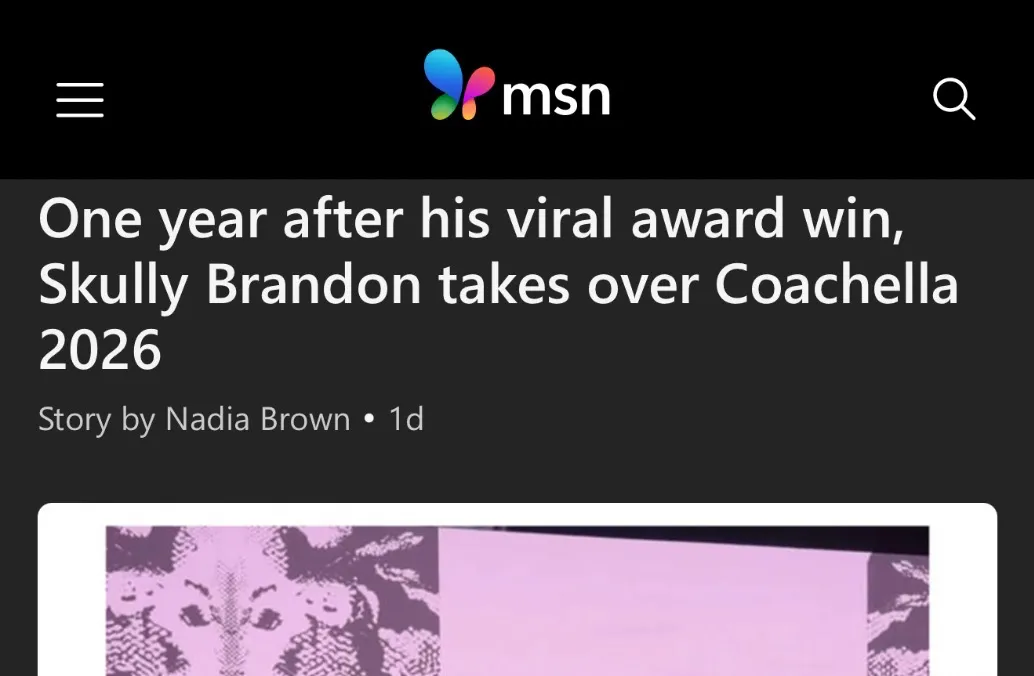 MSN.com: Skully Brandon takes over Coachella