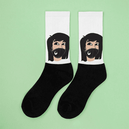 WET~RICE Socks - CantGetRite Universe | zipper4000
