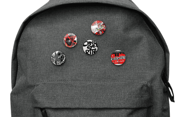 CantGetRite - Set of pin buttons 1.25”