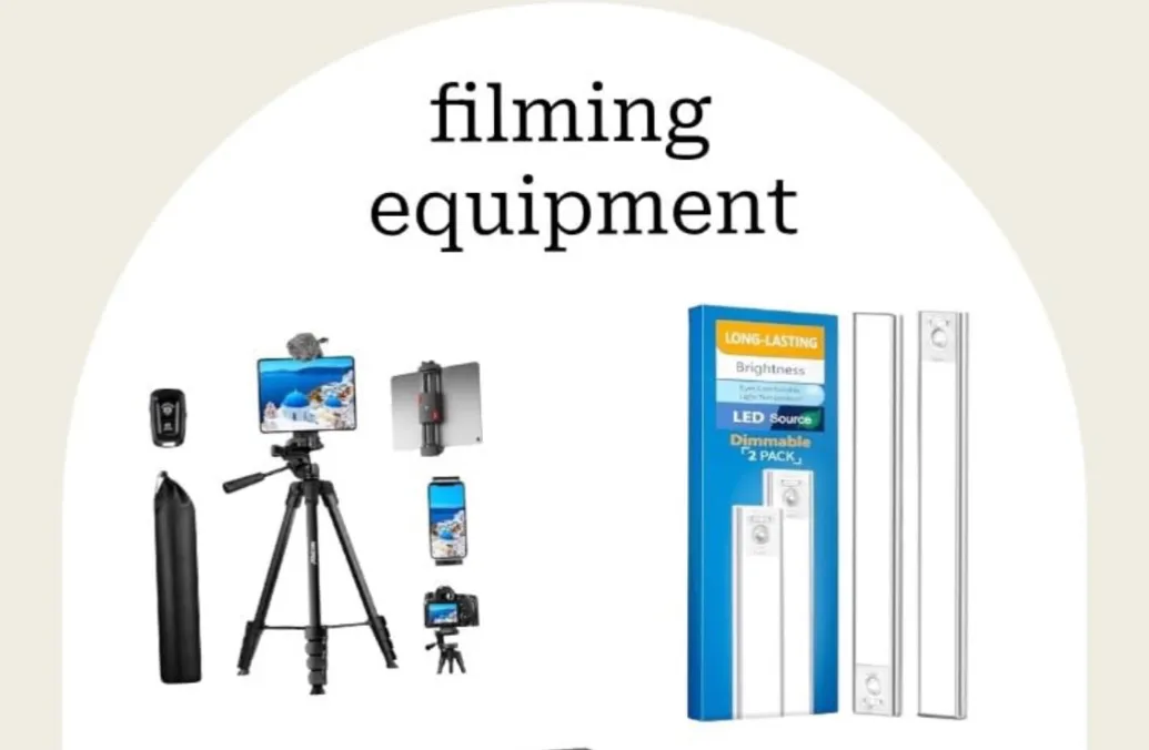 what i use to film!