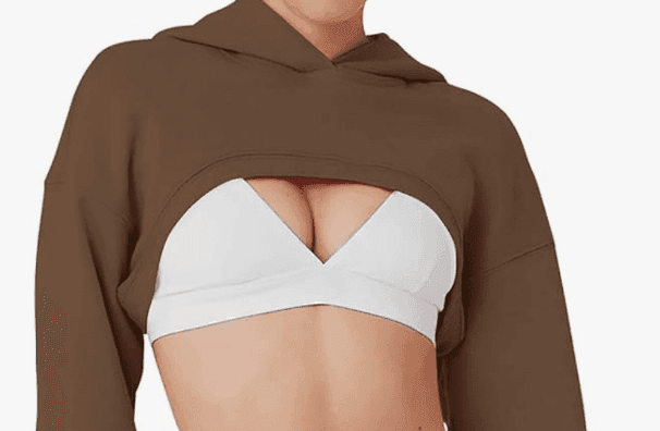 Hoodie Crop Shrug