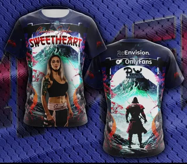 Charisa“BareKnuckle Sweetheart” Walkout Shirt