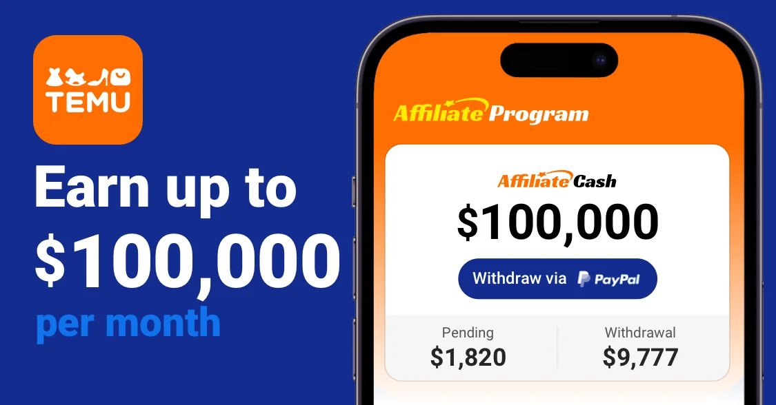 Become A TEMU Affiliate