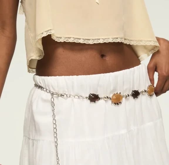 Stone Chain Belt