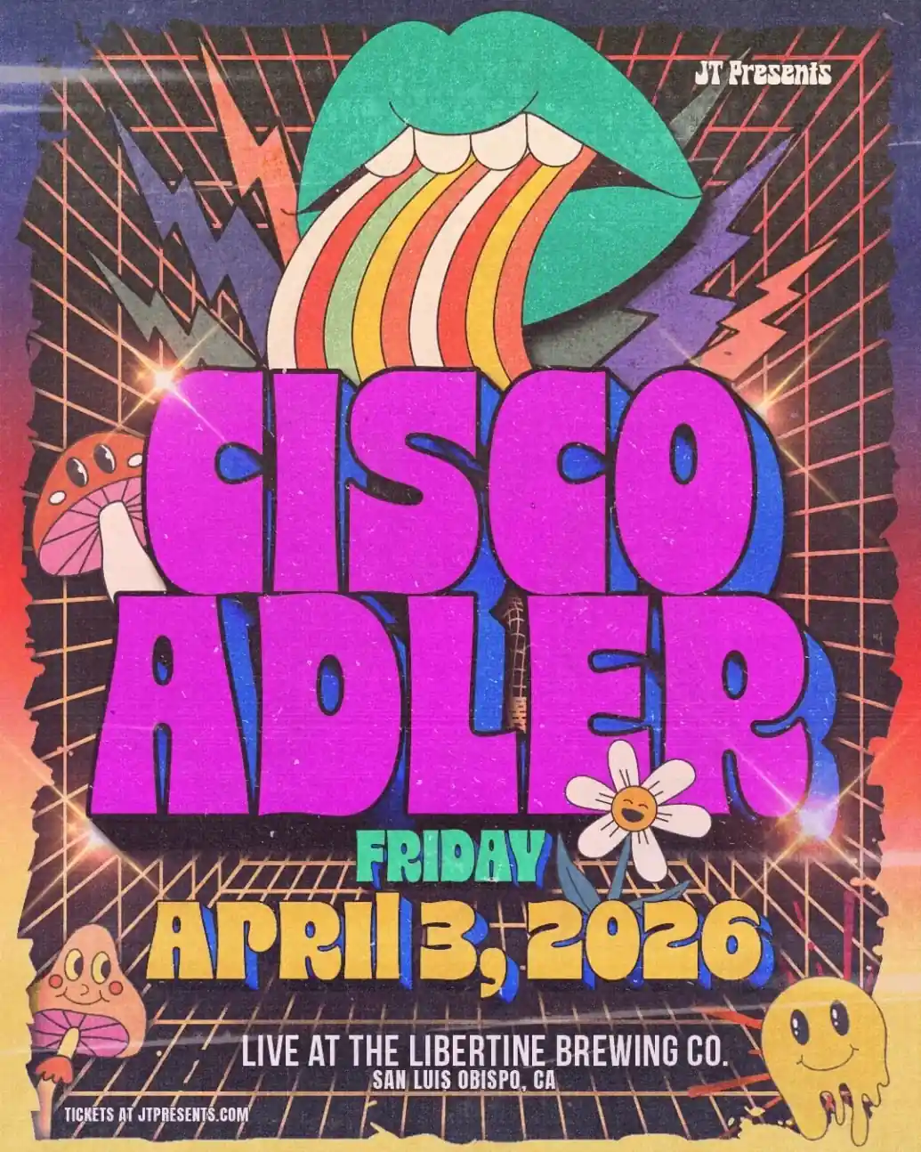 LIVE IN SLO - APRIL 2ND - @ LIBERTINE BREWING CO.