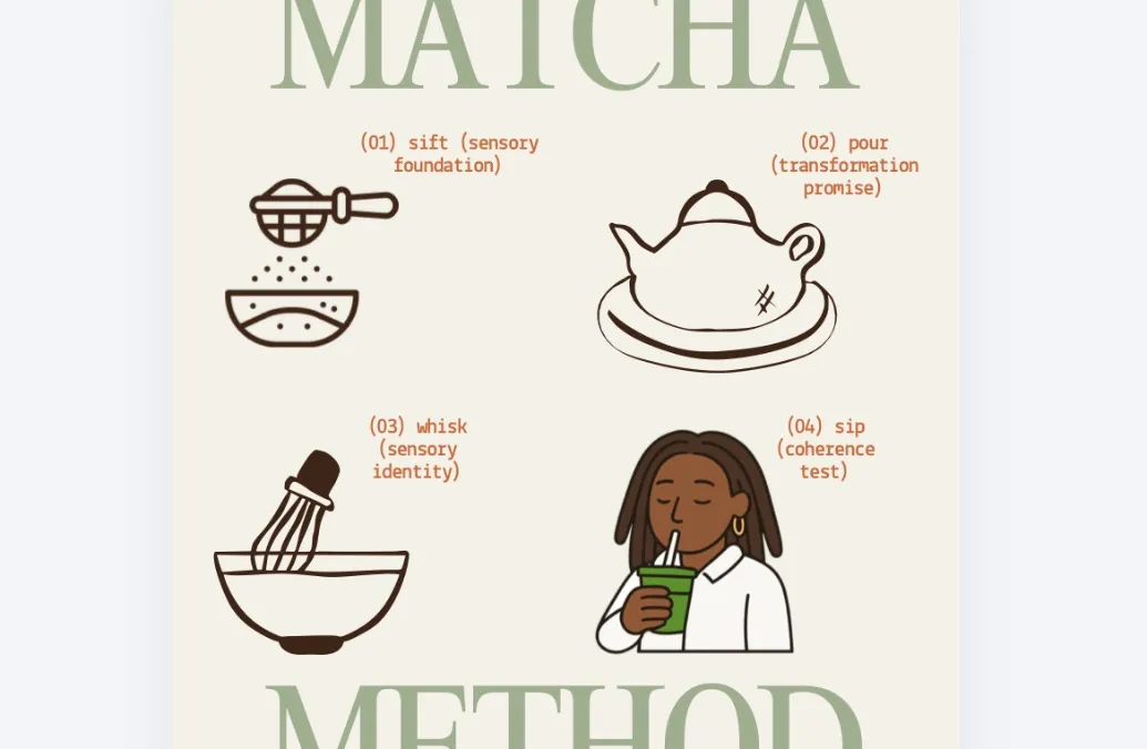 THE MATCHA METHOD™️ EBOOK - STRATEGY FOR CREATORS & FOUNDERS