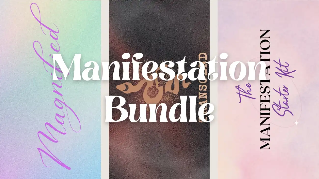 Save 20% & Grab the Manifestation Bundle 🪄✨