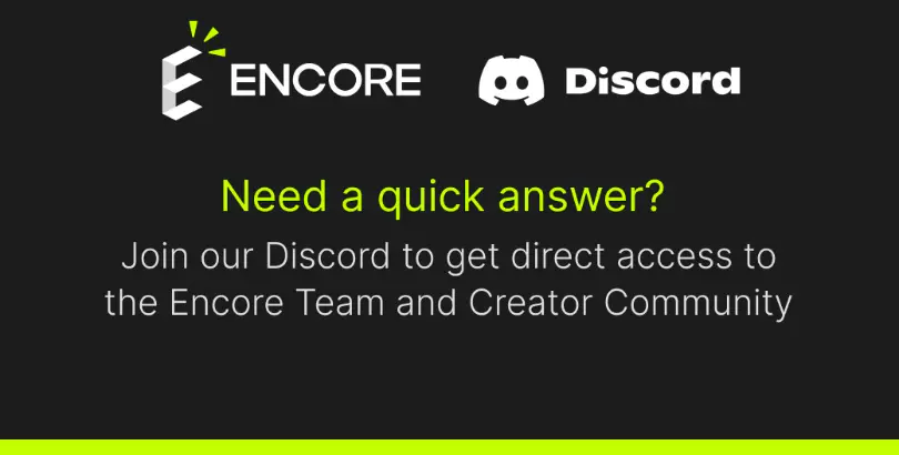 ENCORE DISCORD