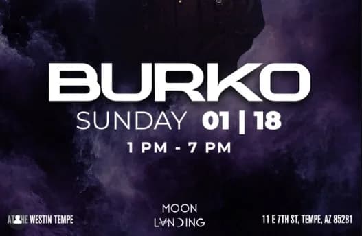 BURKO - Sunday Service - Tempe, AZ
