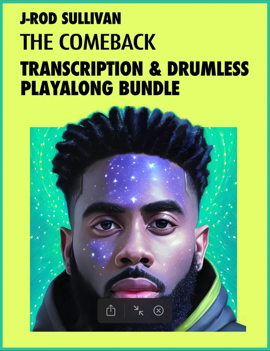 The Comeback Transcription & Drum-less Play-along Bundle