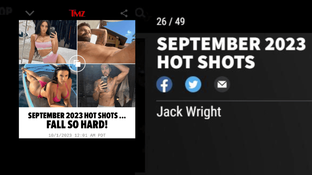 TMZ: September 2023 Hot Shots