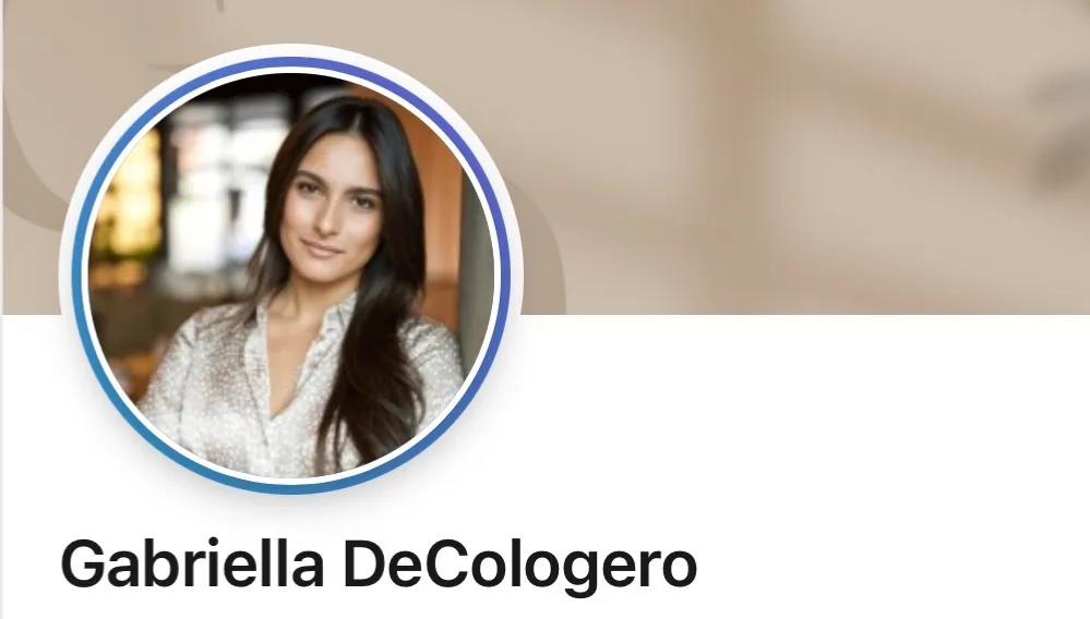 Gabriella’s LinkedIn