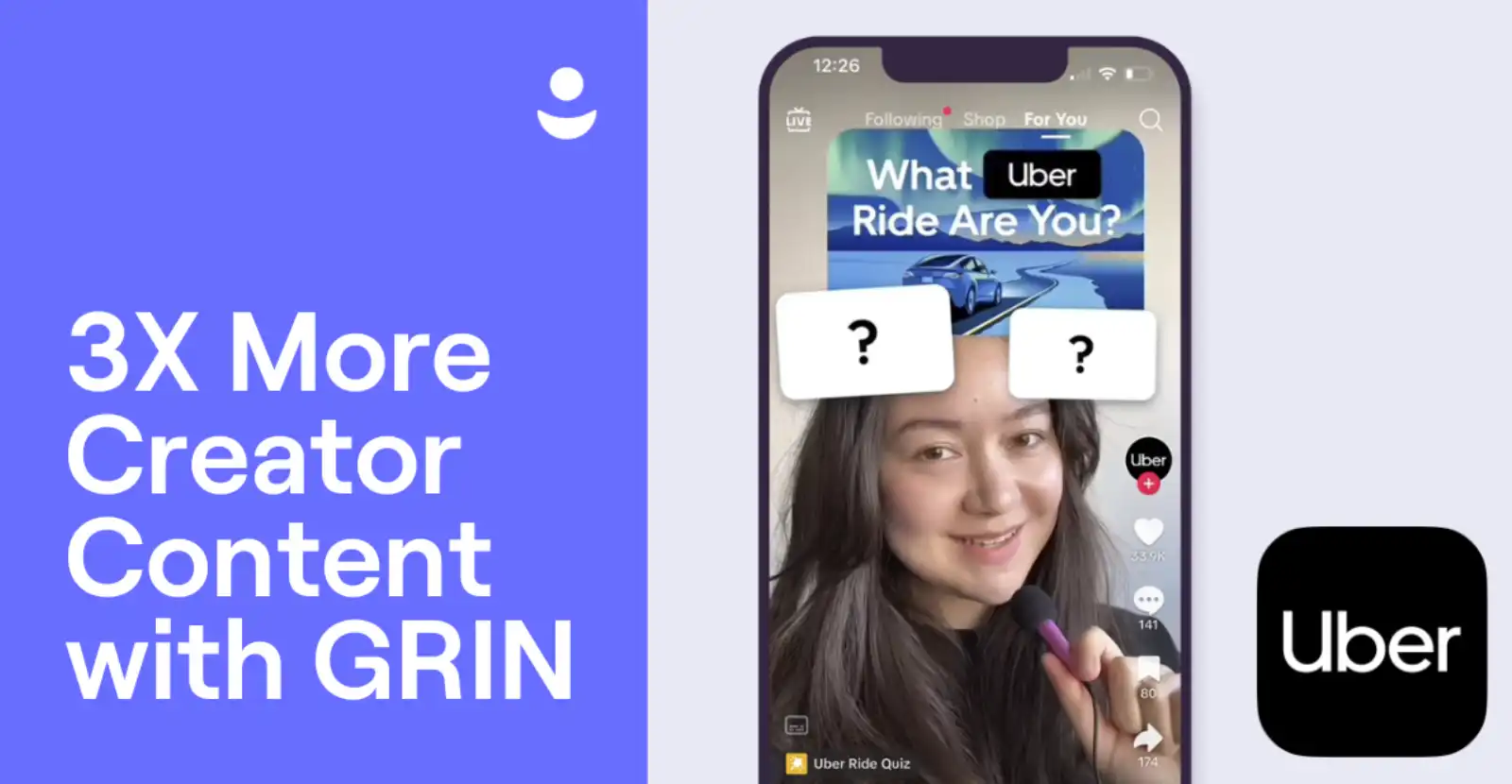 Fascinating GRIN + Uber Case Study
