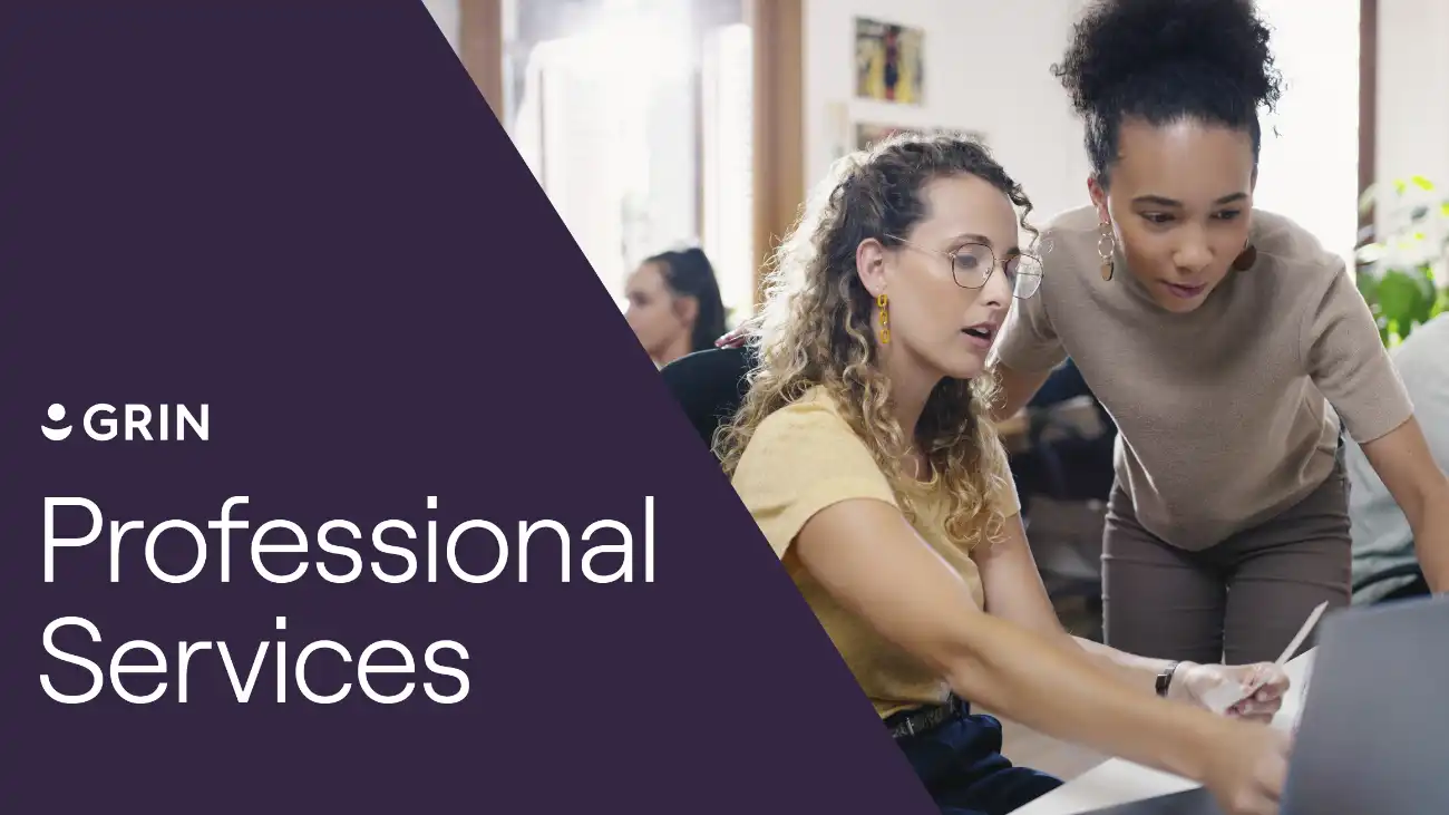 GRIN Now Offering Professional Services