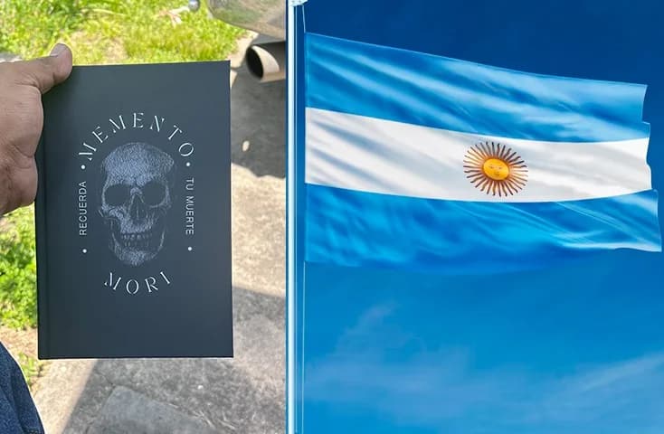 Memento Mori Libro - ARGENTINA 