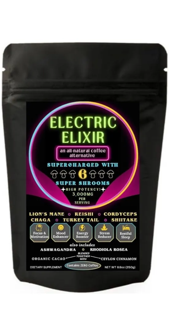 ELECTRIC ELIXIR Mushroom Coffee