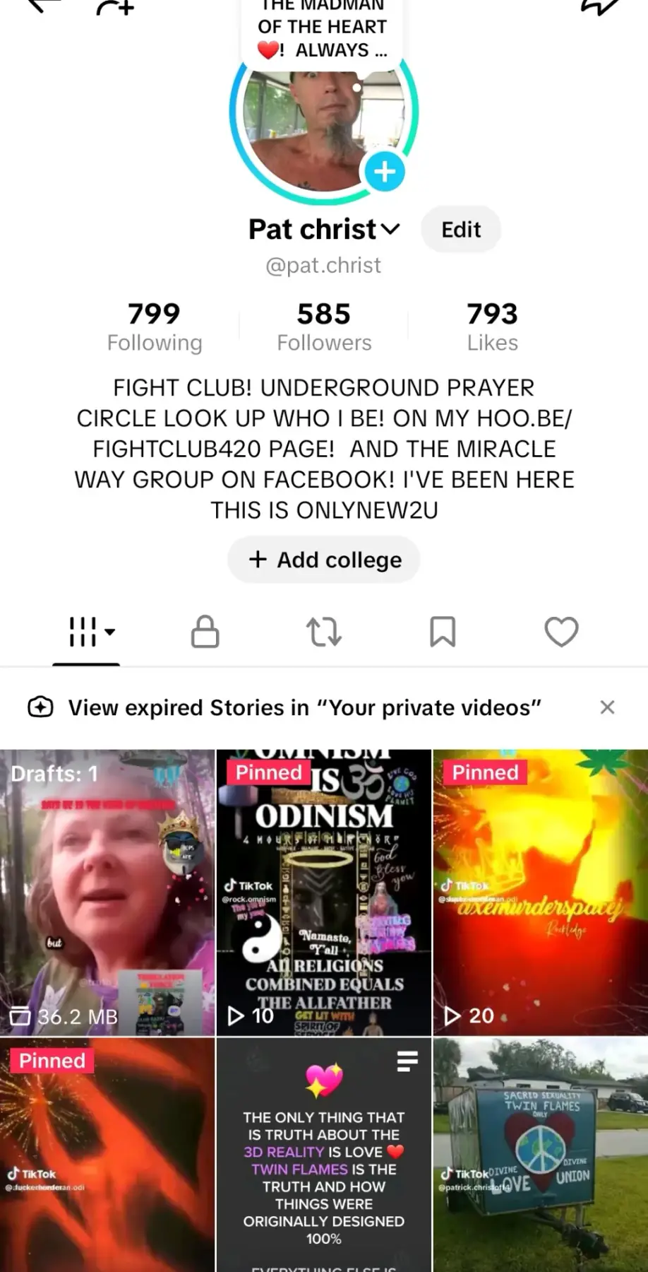 PAT. CHRIST  TICK TALK BOOM FIGHT CLUB 