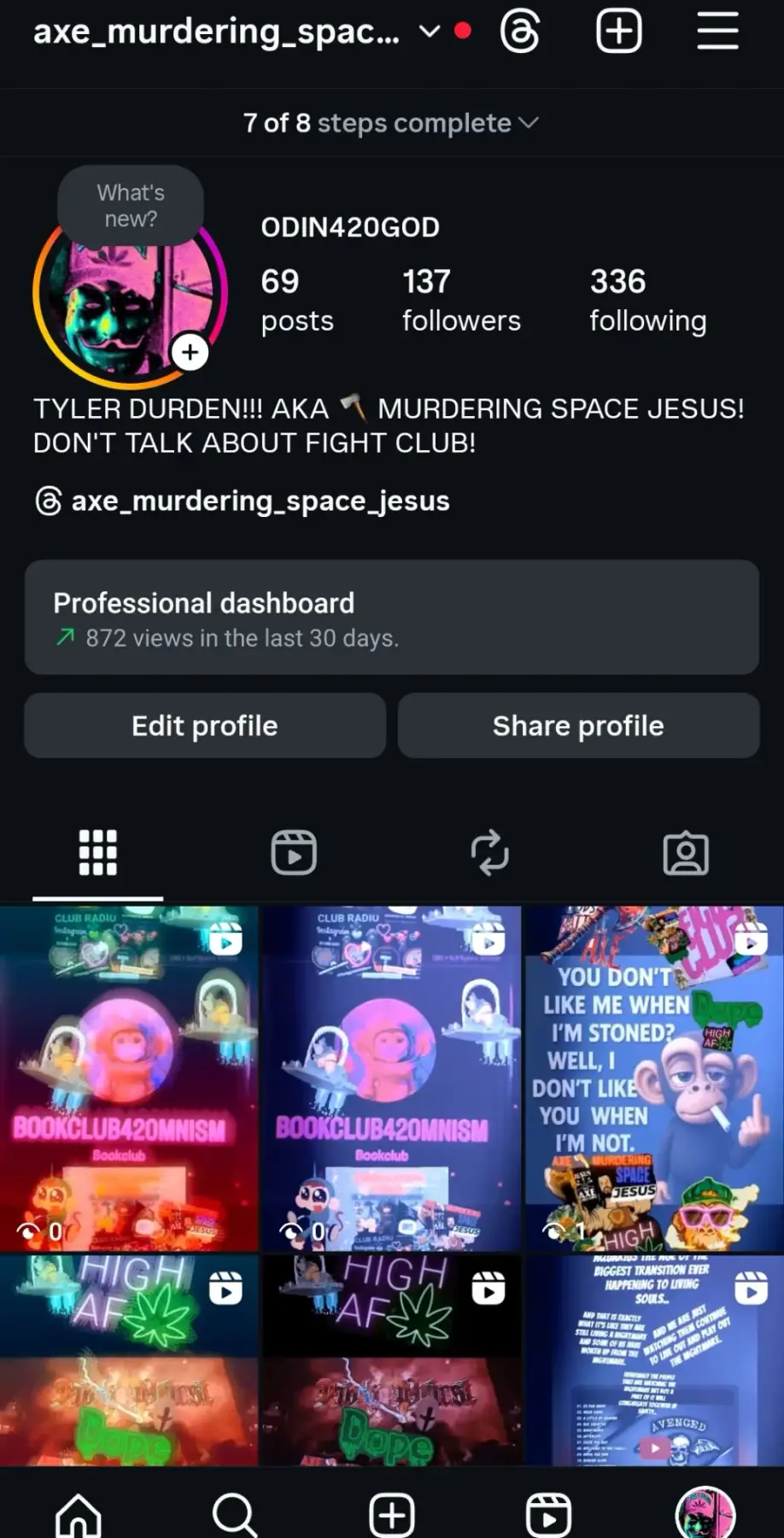 AxE 🪓 MURDERING SPACE JESUS INSTABOOM 😳 📹 storage 