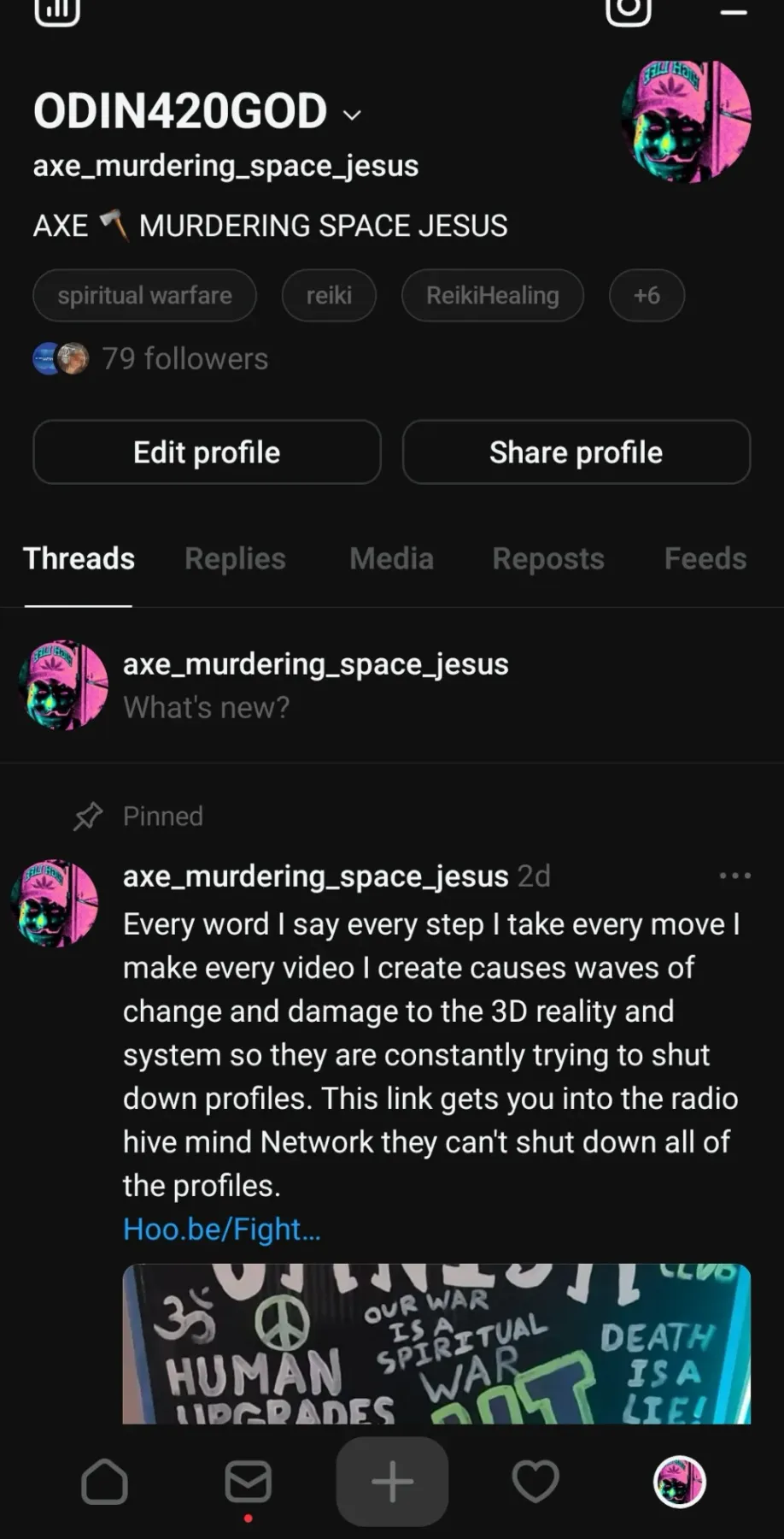 AxE 🪓 MURDERING SPACE JESUS FIGHT CLUB! RADIO 📻 feed