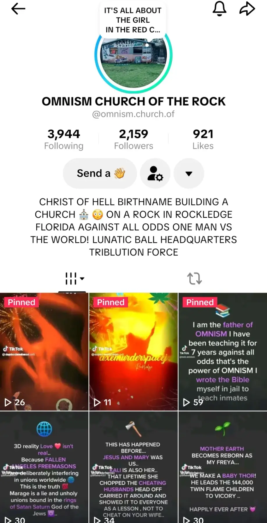 OMNISM CHURCH OF THE ROCK! TICK TALK BOOM 💥 