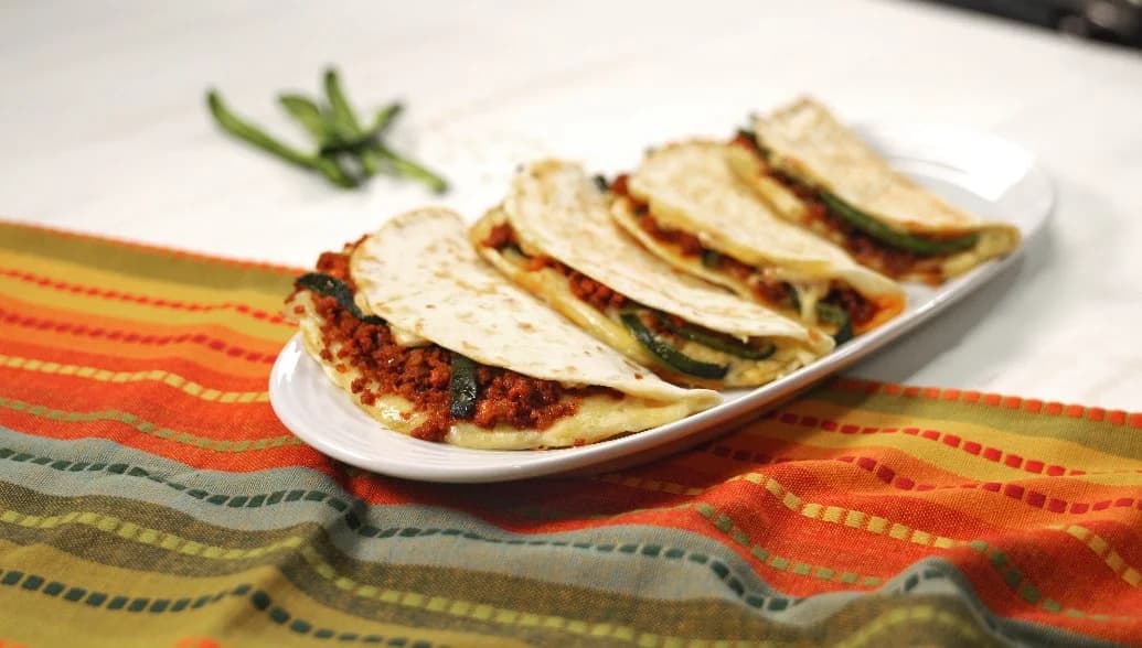 Chorizo & Poblano Quesadilla