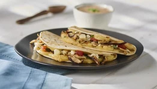 Shiitake Mushroom Quesadilla