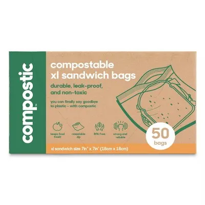 COMPOSTIC • Home compostable ziplocks