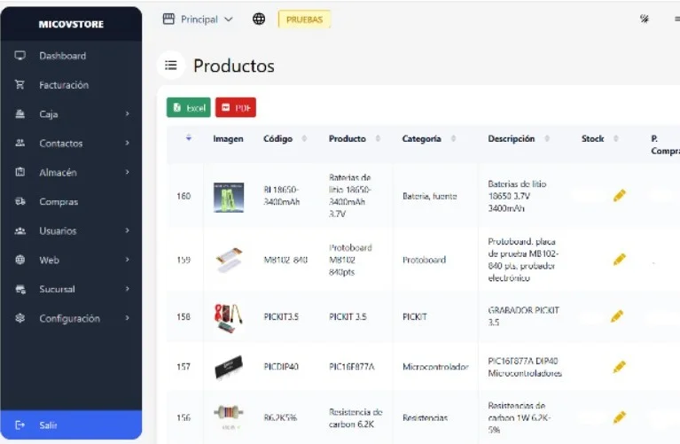 Gestion web_Vende tus productos